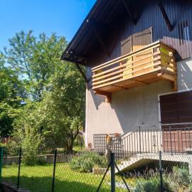 Studio confortable à Taninges, 25 m² avec vue sur jardin