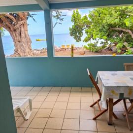 Maison charmante aux Anses-d'Arlet avec vue sur la mer