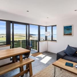 Modern balcony property, Sea views over Newgale