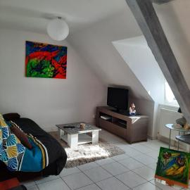 Appartement spacieux à Ingersheim avec vue sur jardin, 100 m²