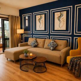 Serene Beach Retreat 5 min walk to beach, hotel u gradu Orlim