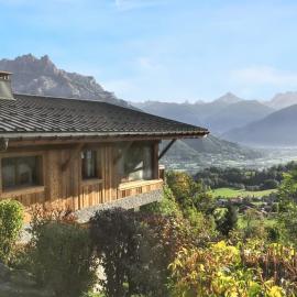 Chalet spacieux à Cordon 180 m² avec vue montagne