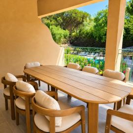 Escalet house, pool, 8 people, parking, air conditioning