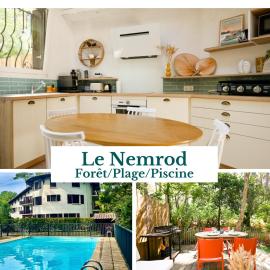 Le Nemrod, Cocon familial à Hossegor, Piscine et Terrasse, hotel in Soorts-Hossegor