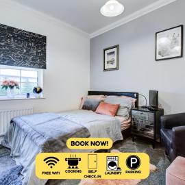 Waltham Abbey Haven 2 Bed 2 Bath Flat with FREE Parking