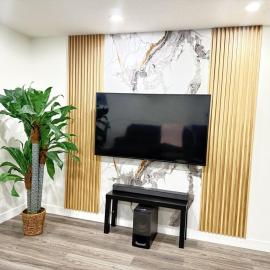 Spacious Private 1-Bedroom Basement Suite in Calgary with Self Check-in