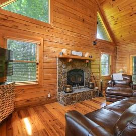 Talking Rock Mountain, The Cozy Cabin, hotell i Talking Rock