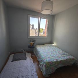 Chambre au centre ville vue sur la Mayenne