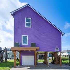 Walk to Ocean! Crystal Beach Gem w/ Decks & View!
