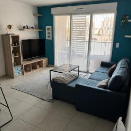 T3 Moderne à 10 min de la plage -Terrasse, Parking, hotel v Montpellier
