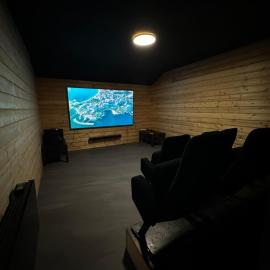 La Parenthèse Maison de campagne , cinéma privé