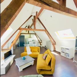 La Fère में, होटल Le Loft des Poutres
