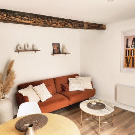 Charmant gîte de 55m2 pour 2 à 3 personnes, au cœur de la Bastide, draps, serviettes, wifi, clim et inclus