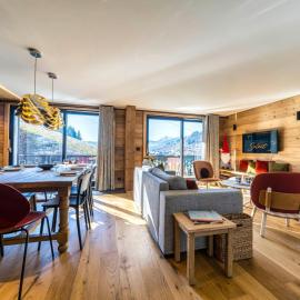 Appart Ski aux Pieds au Centre des Gets - 8 Pers. - FR-1-598-28