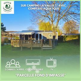 Séjour Normandie - Houlgate - Mobilhome Confort 2ch-4p avec clim - Camping 5 étoiles - H158, hótel í Houlgate