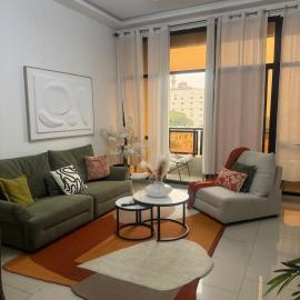 Premium apartment with balcony in La Gombe