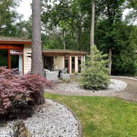Bosrijk Vijverhuisje op de Veluwe met Zwembad!, viešbutis mieste Doornspijk