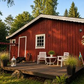 Schwedenmagie Exklusives Schwedenhaus am See mit Boot und Gästehaus, hôtel 