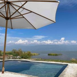 Beautiful house in Chapala with a pool, hotel di San Luis Soyatlán