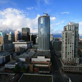 vancouver downtown city view close to amazon and microsoft, hotel in Vancouver