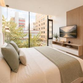Modern Studio in La Carolina, Perfect Location, hotel i Huamboya