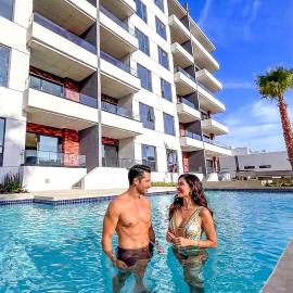 Plaza Santa María में, होटल Coastal Versatile Comfort Room with Resort Perks