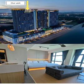 Seaview Tropical Villa Highest Floor Superior Studio 4pax Fully Renovated Imperium Residence Kuantan