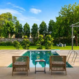 ELIVAAS Signature El Bosque Spacious 4-BHK Villa With Private Pool, Garden & Open-air theater setup, hotel in Dhānkia