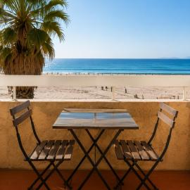 ROSEVA - T2 Vue mer - Plage à pied - Balcon - Climatisation