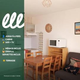 Altitude 1760 - Appartement 6 pers avec balcon en hyper-centre