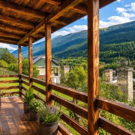 Villa Dabderr Mestia, hotel a Mestia