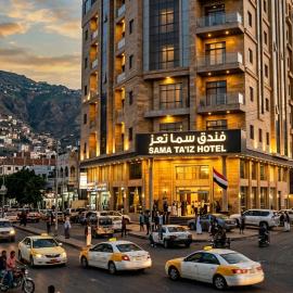سما تعز, hotel en Şīnah