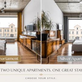 Gold and Silver Apartment - Manu SPA Lofts, hotel v Lodži