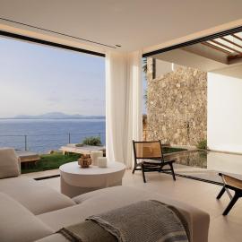 Villa Thinalo - Sea View - 3 bedrooms, viešbutis mieste Barbatis