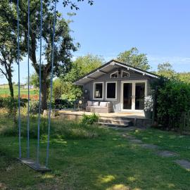 Beech Hut - a streamside family escape near Salcombe and Beaches