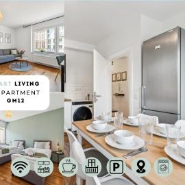 Helle 3 Zi Wohnung, Balkon, TV, zentral
