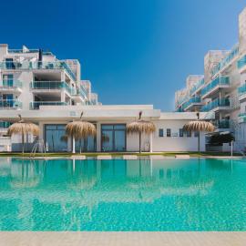 Duna Beachfront Luxury Apartment Pool and Sea, ξενοδοχείο σε Morche