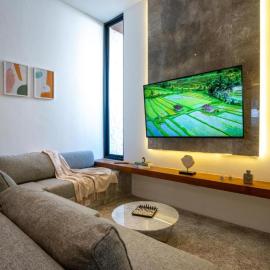 Pantai Lima 2BR Villa with Rooftop only 500m to Beach, hotel in Pererenan