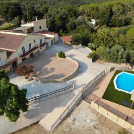 Masia Can Japic, entre el Montseny i la Costa Brava