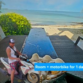 Koh Samed Lungdam Hutbeach เกาะเสม็ดลุงดำฮัทบีช, hótel í Ao Phutsa