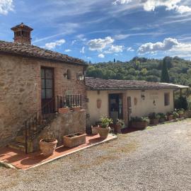 App Etrusco auf der Locanda Cicolina in Montepulciano
