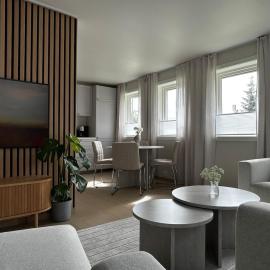 3-bedroom apartment in the center of Fauske, Hotel in Fauske