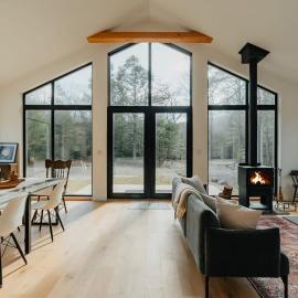 Trail's End - Modern and Private Cabin in the Wood, hotel em Kerhonkson