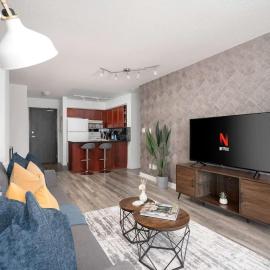 Modern King Suite Steps to Eaton Centre
