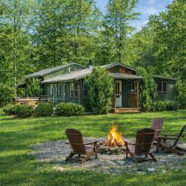 Wild Sage Cabin Pond Kerhonkson, hotell i Kerhonkson