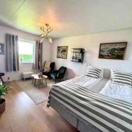 Malvik में, होटल Appartment with garden and a big bathroom