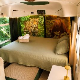 Bajo el Árbol converted Bus Experience Near Liberia Airport