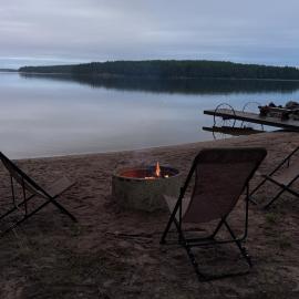 이위베스퀼레에 위치한 호텔 Kesämökki Korpilahdella, Päijänteen rannalla