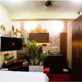 Soft touch studio apartment