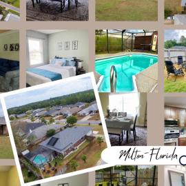 Family Milton Home with Private Pool、ミルトンのホテル